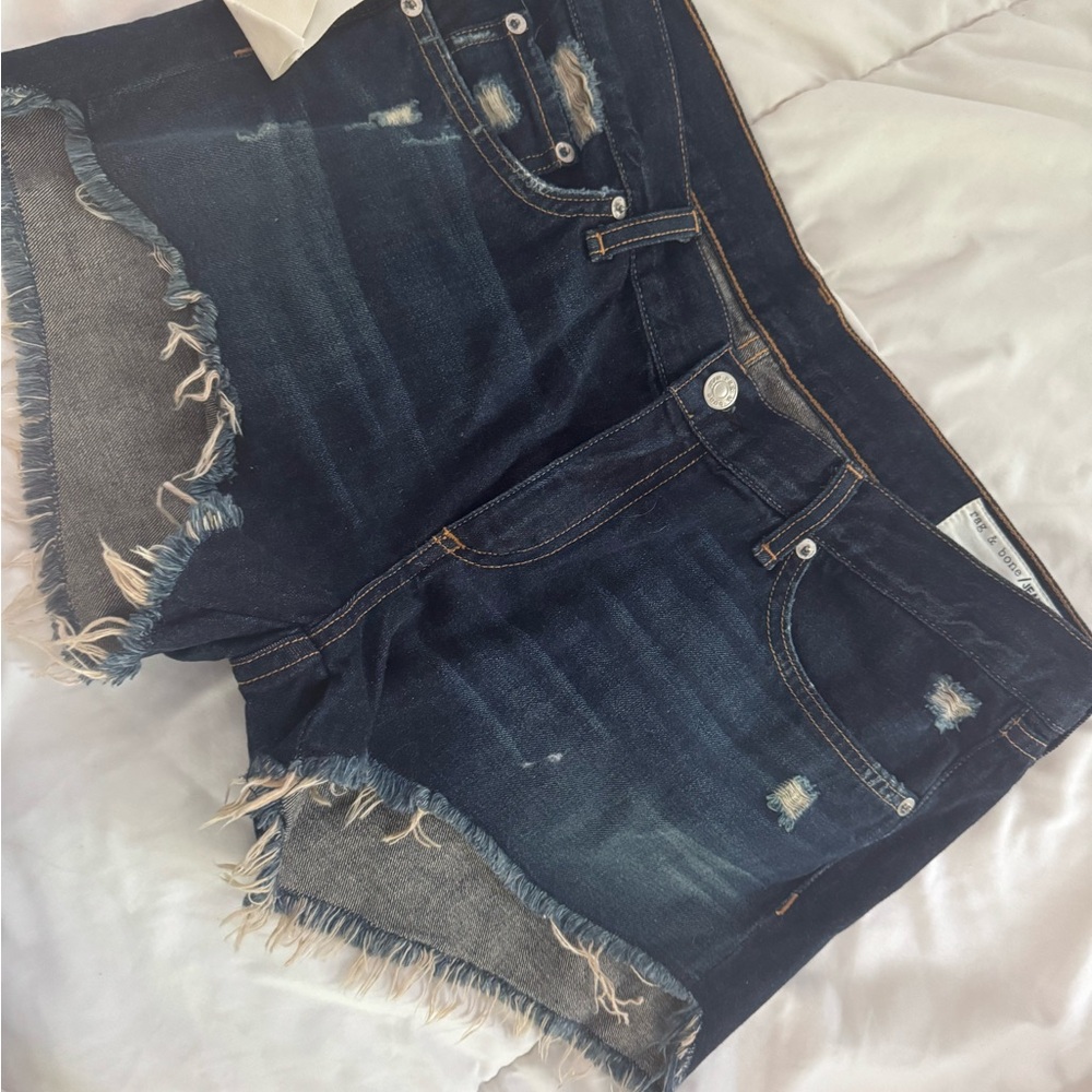 Rag & Bone Dark Blue Denim Jeans